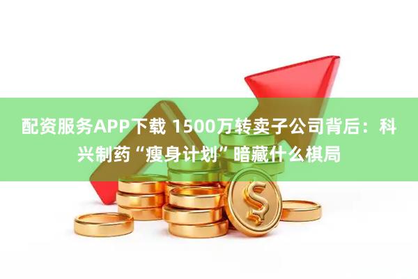 配资服务APP下载 1500万转卖子公司背后：科兴制药“瘦身计划”暗藏什么棋局